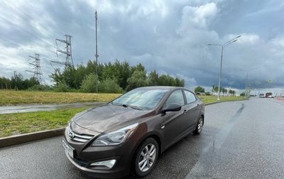 Hyundai Solaris II рестайлинг, 2015 год, 1 100 000 рублей, 1 фотография