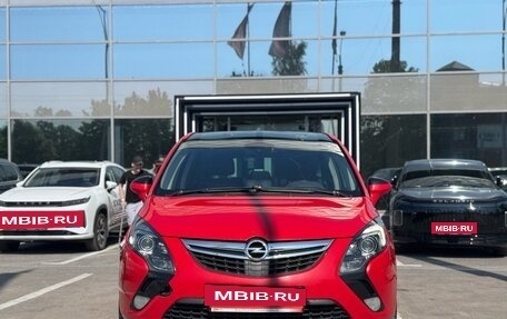 Opel Zafira C рестайлинг, 2013 год, 1 099 000 рублей, 2 фотография