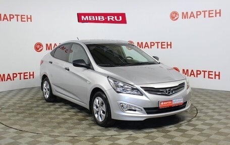 Hyundai Solaris II рестайлинг, 2016 год, 985 000 рублей, 3 фотография