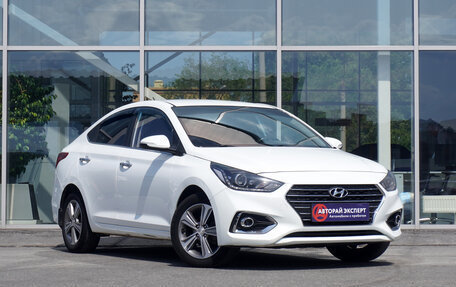 Hyundai Solaris II рестайлинг, 2018 год, 1 349 000 рублей, 3 фотография