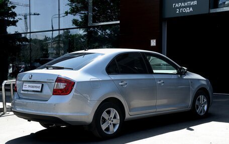 Skoda Rapid I, 2016 год, 1 250 000 рублей, 5 фотография