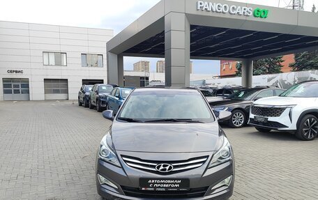 Hyundai Solaris II рестайлинг, 2015 год, 1 150 000 рублей, 2 фотография