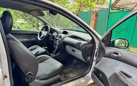 Peugeot 206, 2000 год, 260 000 рублей, 9 фотография