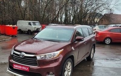 Toyota Highlander III, 2014 год, 3 050 000 рублей, 1 фотография