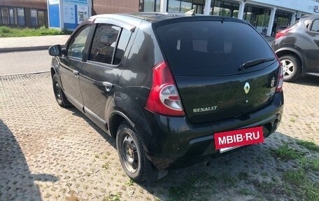Renault Sandero I, 2010 год, 280 000 рублей, 6 фотография