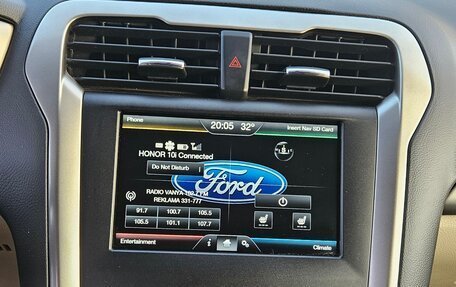 Ford Fusion (North America) II, 2016 год, 1 350 000 рублей, 20 фотография