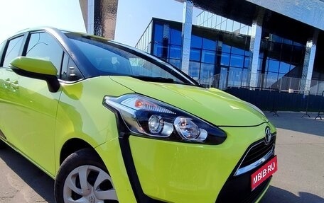 Toyota Sienta II, 2018 год, 1 599 000 рублей, 1 фотография