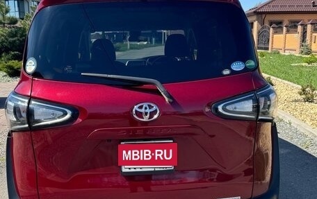 Toyota Sienta II, 2019 год, 1 500 000 рублей, 16 фотография