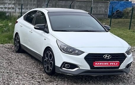Hyundai Solaris II рестайлинг, 2018 год, 1 150 000 рублей, 1 фотография
