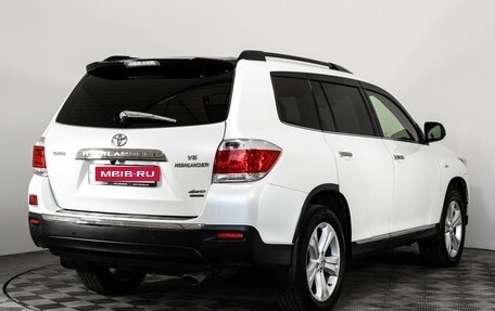 Toyota Highlander III, 2012 год, 1 949 000 рублей, 5 фотография