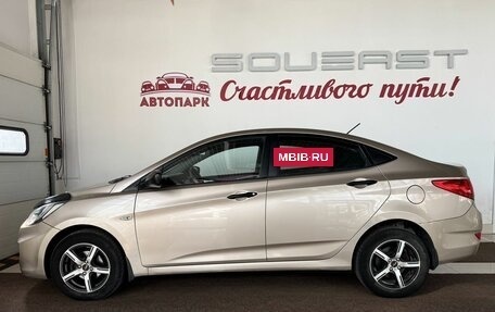 Hyundai Solaris II рестайлинг, 2011 год, 849 000 рублей, 4 фотография