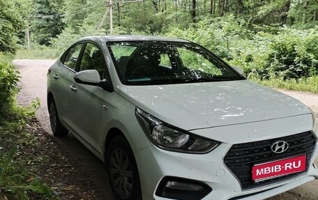 Hyundai Solaris II рестайлинг, 2019 год, 1 фотография