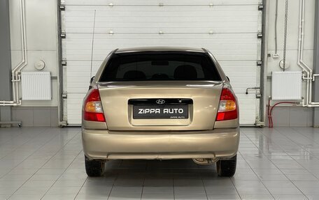 Hyundai Accent II, 2005 год, 359 000 рублей, 5 фотография