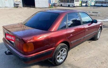 Audi 100, 1991 год, 360 000 рублей, 6 фотография