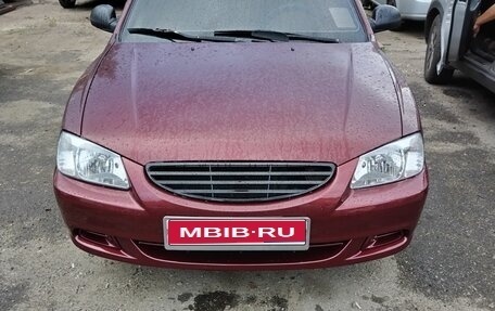 Hyundai Accent II, 2007 год, 345 000 рублей, 1 фотография