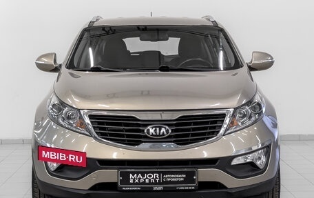 KIA Sportage III, 2013 год, 1 395 000 рублей, 2 фотография