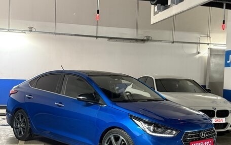 Hyundai Solaris II рестайлинг, 2017 год, 1 325 000 рублей, 3 фотография