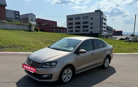 Volkswagen Polo VI (EU Market), 2016 год, 1 499 999 рублей, 2 фотография
