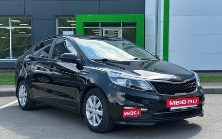 KIA Rio III рестайлинг, 2016 год, 1 380 000 рублей, 3 фотография