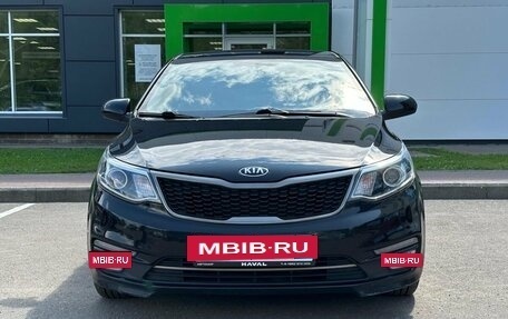 KIA Rio III рестайлинг, 2016 год, 1 380 000 рублей, 2 фотография
