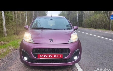 Peugeot 107 I рестайлинг, 2013 год, 510 000 рублей, 2 фотография