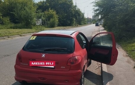Peugeot 206, 2004 год, 260 000 рублей, 3 фотография