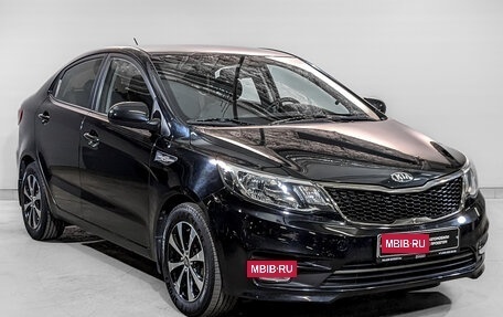 KIA Rio III рестайлинг, 2015 год, 980 000 рублей, 3 фотография