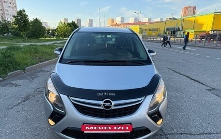 Opel Zafira C рестайлинг, 2012 год, 980 000 рублей, 2 фотография
