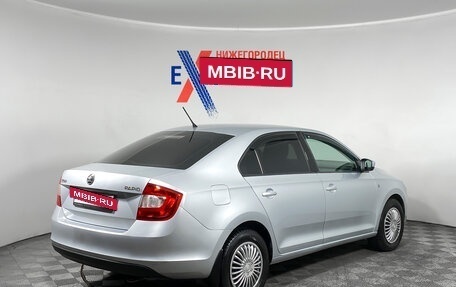 Skoda Rapid I, 2014 год, 899 000 рублей, 4 фотография