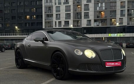 Bentley Continental GT II рестайлинг, 2012 год, 5 950 000 рублей, 1 фотография