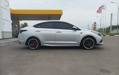 Hyundai Solaris II рестайлинг, 2017 год, 1 250 000 рублей, 1 фотография