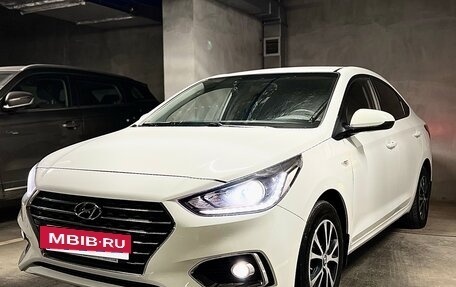 Hyundai Solaris II рестайлинг, 2018 год, 1 380 000 рублей, 17 фотография