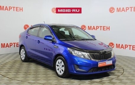 KIA Rio III рестайлинг, 2014 год, 990 000 рублей, 3 фотография