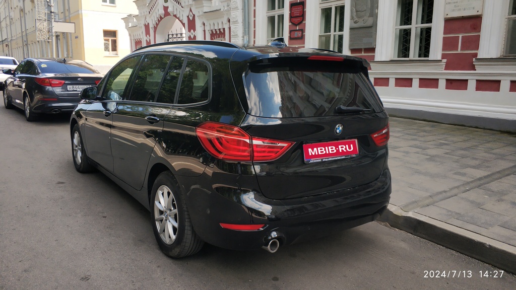 BMW 2 серия Grand Tourer F46 рестайлинг, 2020 год, 2 350 000 рублей, 4 фотография