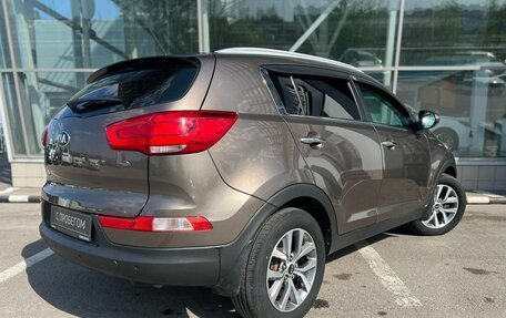 KIA Sportage III, 2015 год, 1 205 000 рублей, 5 фотография