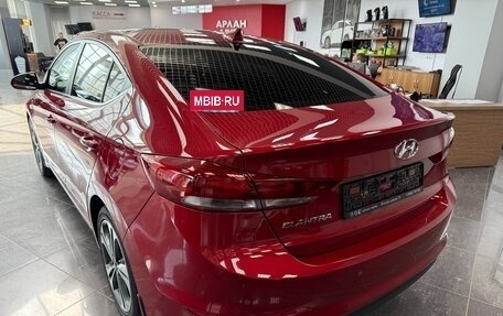 Hyundai Elantra VI рестайлинг, 2017 год, 1 590 000 рублей, 3 фотография