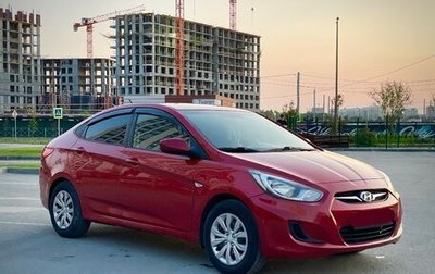 Hyundai Solaris II рестайлинг, 2011 год, 595 000 рублей, 1 фотография