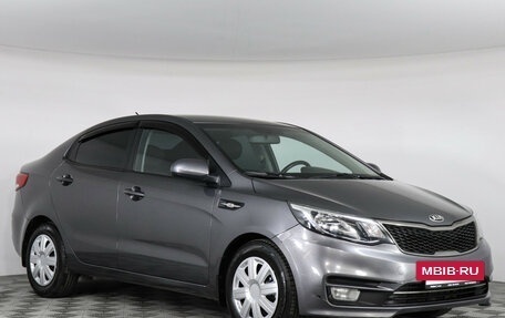 KIA Rio III рестайлинг, 2015 год, 997 000 рублей, 2 фотография