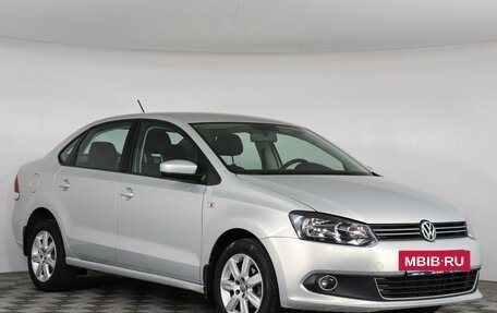 Volkswagen Polo VI (EU Market), 2013 год, 977 000 рублей, 3 фотография