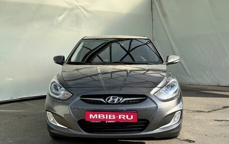 Hyundai Solaris II рестайлинг, 2012 год, 855 000 рублей, 3 фотография