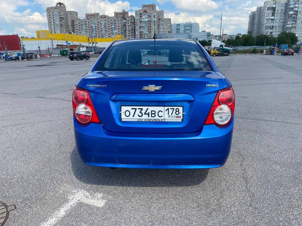 Chevrolet Aveo T300, 2013 год, 570 000 рублей, 2 фотография
