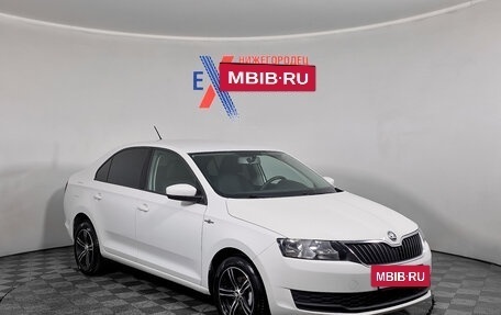 Skoda Rapid I, 2019 год, 1 099 000 рублей, 2 фотография