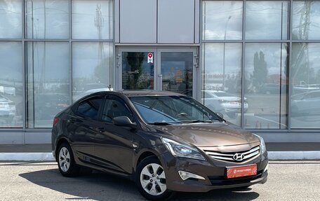 Hyundai Solaris II рестайлинг, 2014 год, 990 000 рублей, 3 фотография