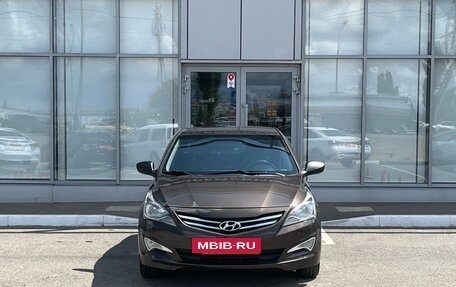Hyundai Solaris II рестайлинг, 2014 год, 990 000 рублей, 2 фотография