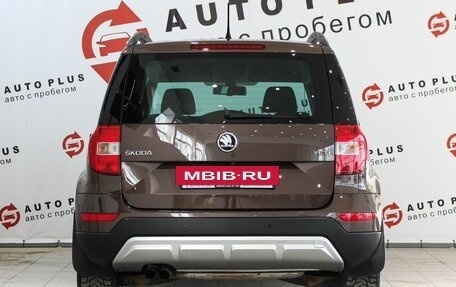Skoda Yeti I рестайлинг, 2015 год, 1 299 000 рублей, 5 фотография