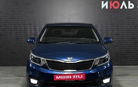 KIA Rio III рестайлинг, 2016 год, 995 000 рублей, 2 фотография