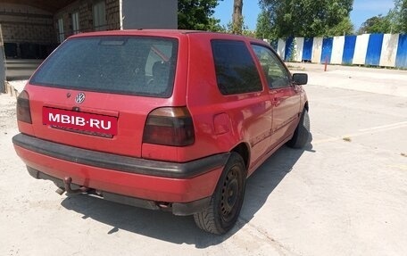 Volkswagen Golf III, 1993 год, 210 000 рублей, 8 фотография