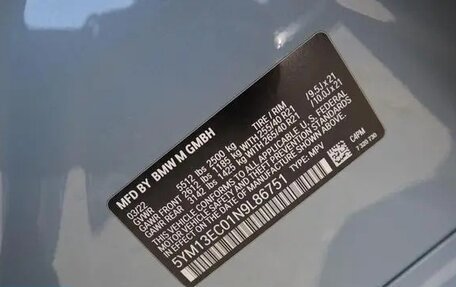 BMW X3 M, 2022 год, 6 406 839 рублей, 38 фотография