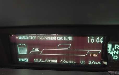Toyota Prius, 2009 год, 1 050 000 рублей, 14 фотография