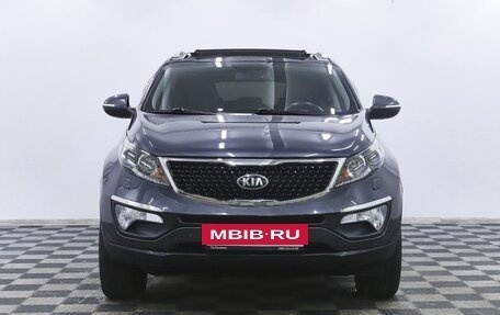 KIA Sportage III, 2015 год, 1 295 000 рублей, 2 фотография